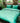 Kayori Nyoko- Dekbedovertrek 240/220cm incl. 2x kussensloop - Satijn - Groen